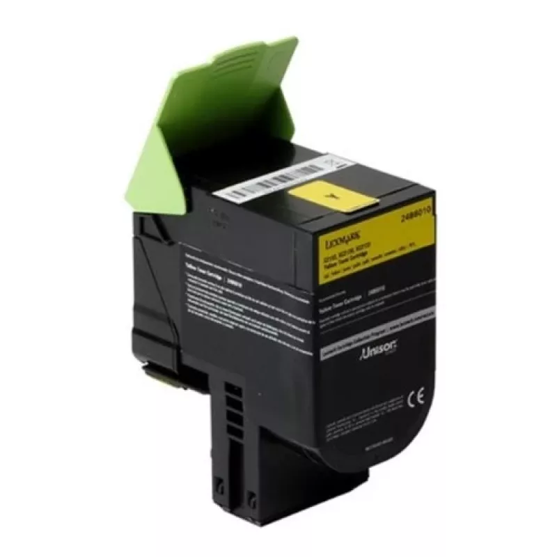 OEM Lexmark 24B6010 keltainen 3000 sivua alkuperäinen värikasetti OLEX24B6010