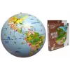 Caly Animal Globe Maxi karttapallo 50 cm, monivärinen