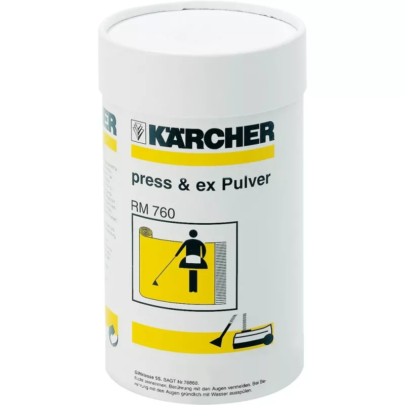 Jauhepesuaine ekstraktiolaitteille 800 g RM 760 Karcher