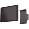 DURABLE TABLET HOLDER WALL - seinäteline tabletille - alumiini, ABS-muovi - hopea (7-13) (893323)