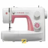 Singer Simple 3210 automaattinen ompelukone, sähkömekaaninen, 10 ommelta, 4-vaiheinen napinläpi, vapaavarsi, 85 W, valkoinen/pinkki