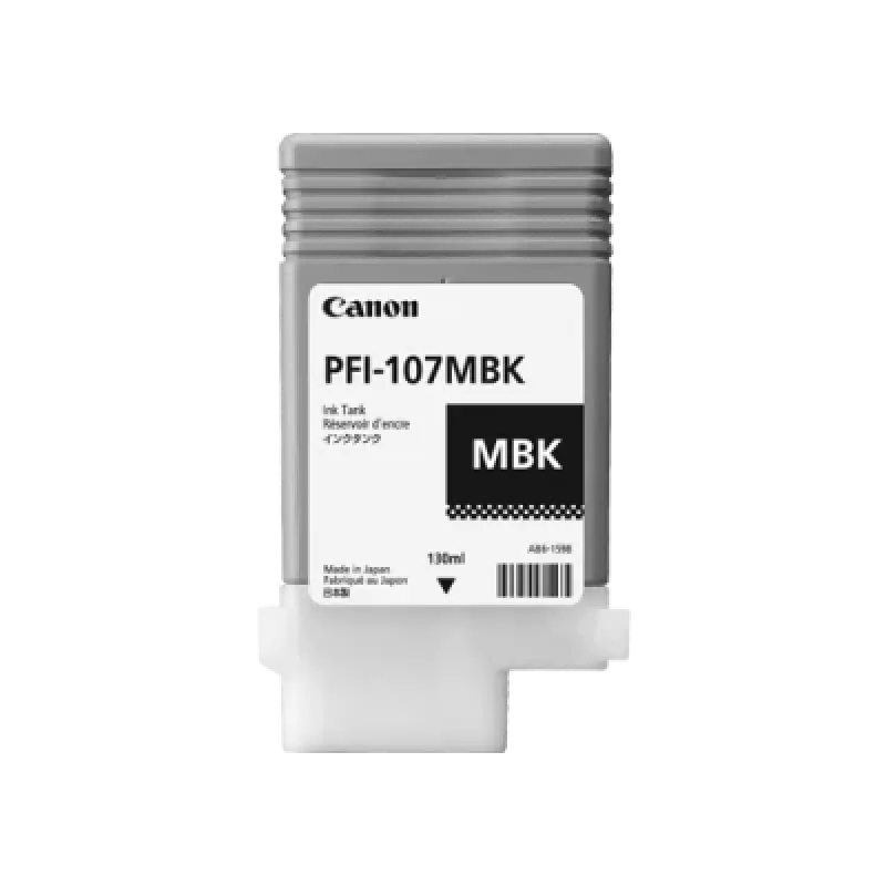 Canon PFI-107MBK mustekasetti 1 kpl alkuperäinen mattamusta