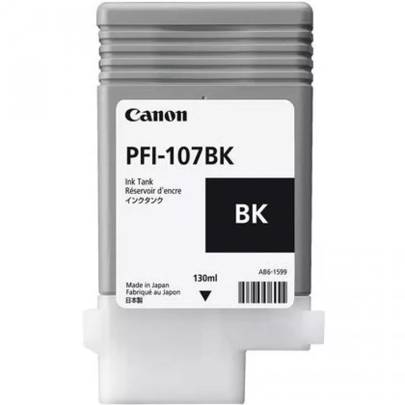 Canon PFI-107BK mustepatruuna 1 kpl alkuperäinen musta