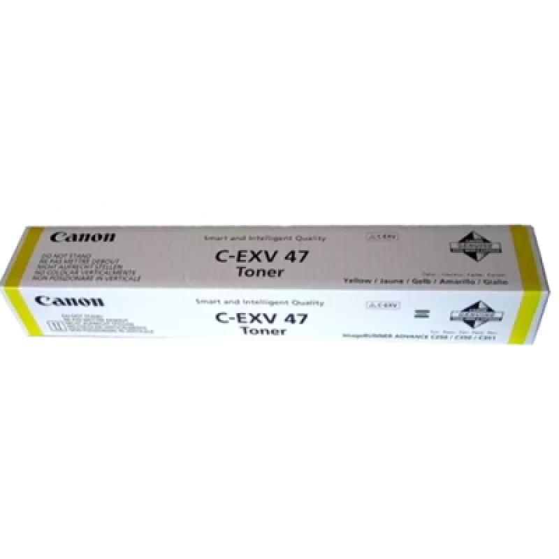 Värikasetti Canon EXV47Y C-EXV47 20 000 sivua keltainen