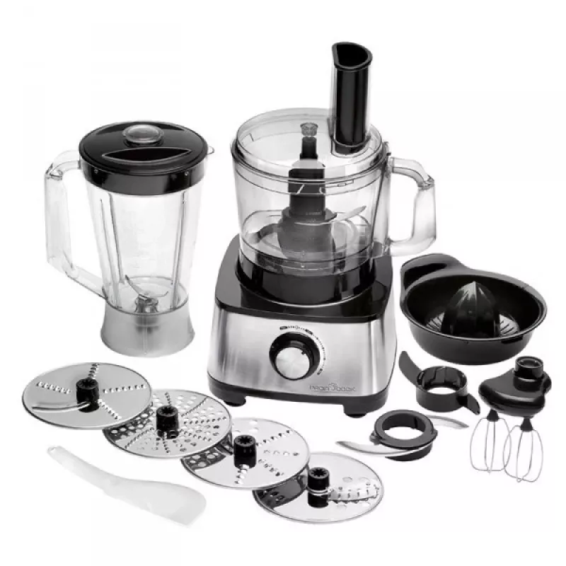 ProfiCook PC-KM 1063 yleiskone 1200 W 1,75 L musta, ruostumaton teräs