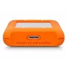 LaCie Rugged Mini ulkoinen kiintolevy 4 TB 5400 kierr./min Micro-USB B 3.2 Gen 1 (3.1 Gen 1) oranssi