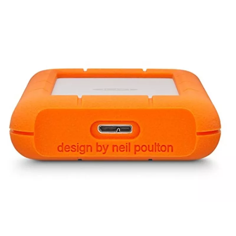 LaCie Rugged Mini ulkoinen kiintolevy 4 TB 5400 kierr./min Micro-USB B 3.2 Gen 1 (3.1 Gen 1) oranssi
