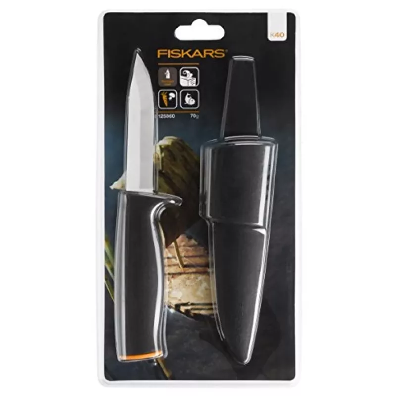 Fiskars Universal Utility Knife K40 musta harmaa (1001622)
