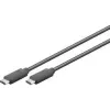 Wentronic Goobay USB 3.1 Generation 1 - USB-C™ -kaapeli, 0,5 m - USB-C™ pistoke > USB-C™ pistoke (67975)