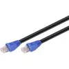 Goobay 94389 Ethernet-patchkaapeli musta