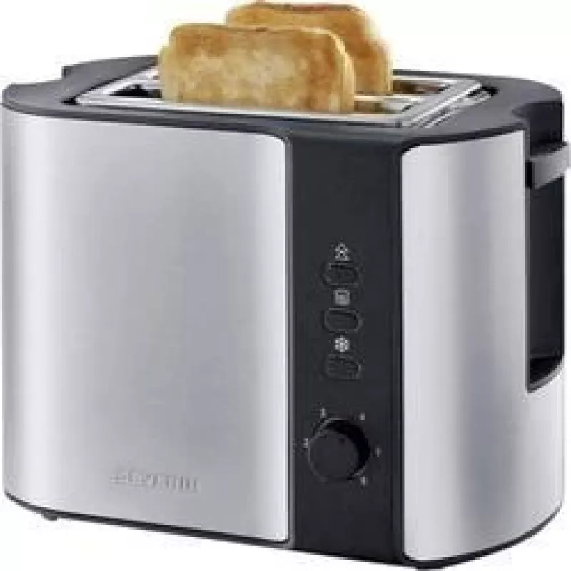 Severin 2589 2 viipaletta 800 W musta, ruostumaton teräs