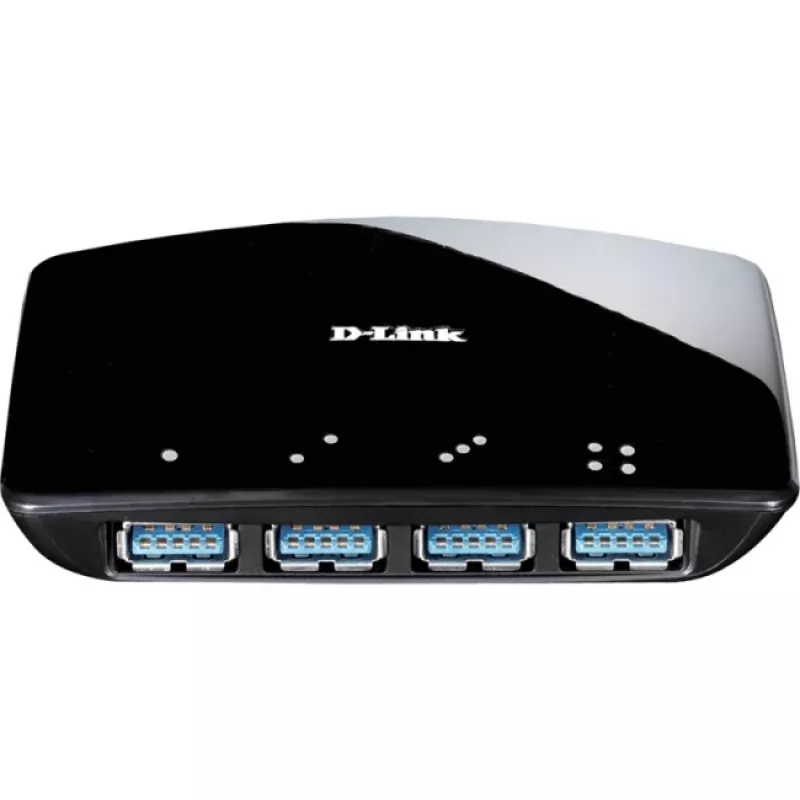 USB-keskitin D-Link DUB-1340 musta