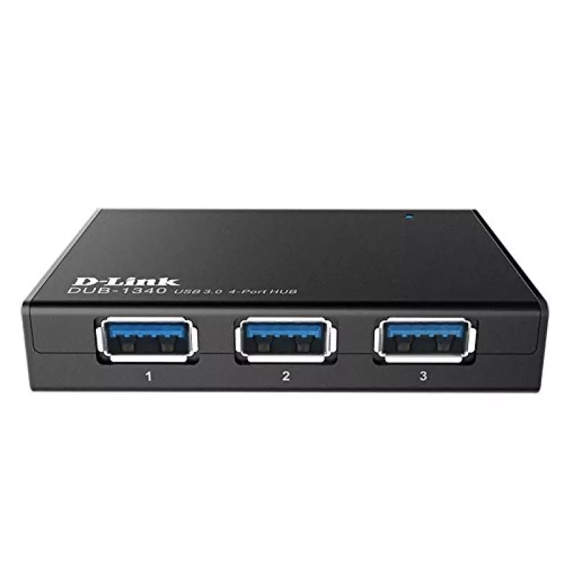 USB-keskitin D-Link DUB-1340 musta