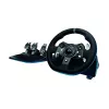 Logitech G920 Driving Force kilpa-ajoratti ja polkimet Xbox One -konsolille ja PC:lle, USB, musta (941-000123)