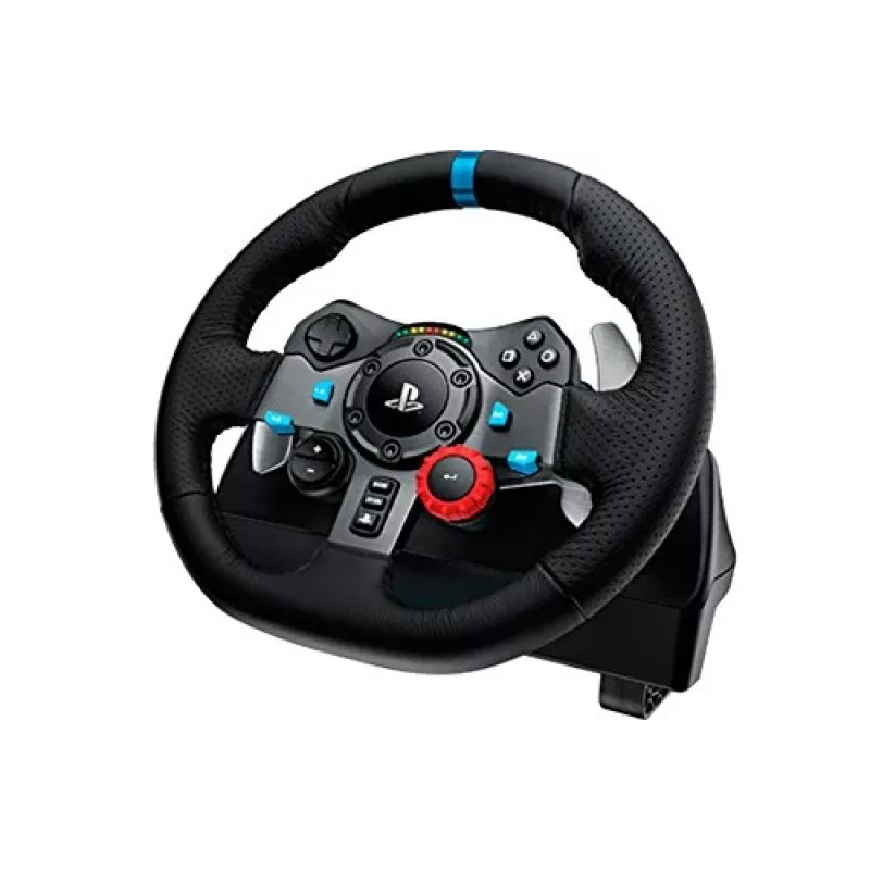 Logitech G920 Driving Force kilpa-ajoratti ja polkimet Xbox One -konsolille ja PC:lle, USB, musta (941-000123)