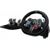 Logitech G920 Driving Force kilpa-ajoratti ja polkimet Xbox One -konsolille ja PC:lle, USB, musta (941-000123)