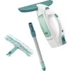 Leifheit ikkunaimuri lasinpesuri Dry&Clean kahvalla ja pesuharjalla 51003