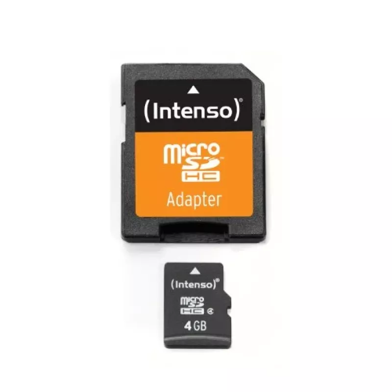 Muistikortti Intenso 4 GB MicroSDHC Class 4 3403450