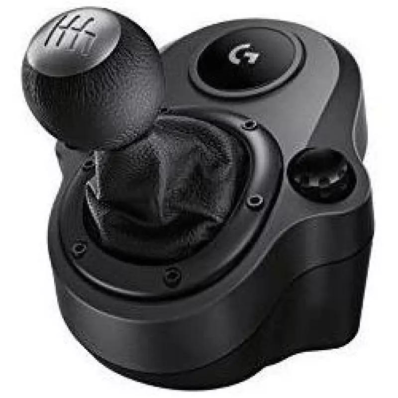 Logitech G Driving Force -vaihdekeppi musta USB Special analoginen / digitaalinen PC, PlayStation 4, Xbox One