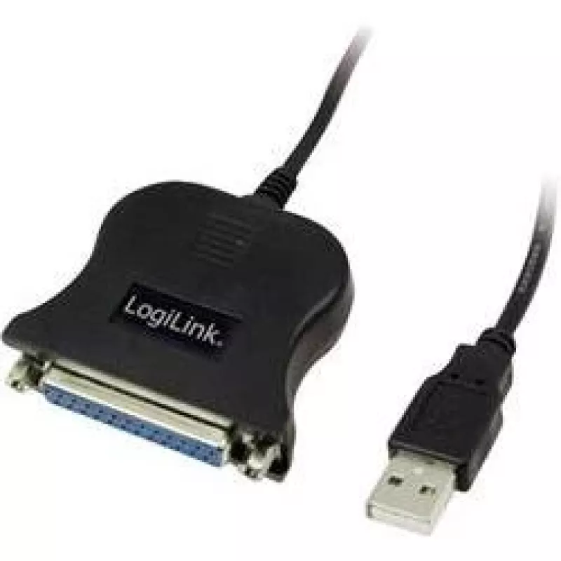 LogiLink UA0054A rinnakkaiskaapeli musta 1,8 m