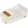 RJ-45 kaapeliliitin LOGILINK MP0002, CAT5e, läpinäkyvä, 100 kpl:n pakkaus