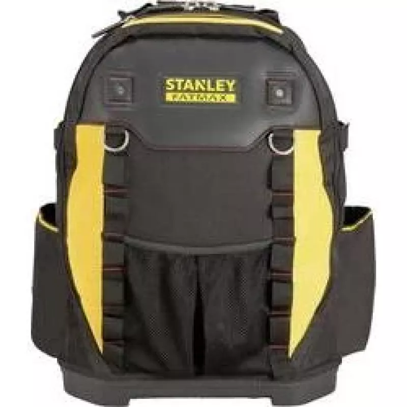 Reppu STANLEY 1-95-611 — musta nailon, 360×270×460 mm