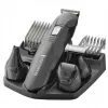 Remington PG6030 Edge trimmerisarja, titaanipinnoitetut terät, 7 pituusasetusta, akku, partaan/päähän/nenään/korviin, musta