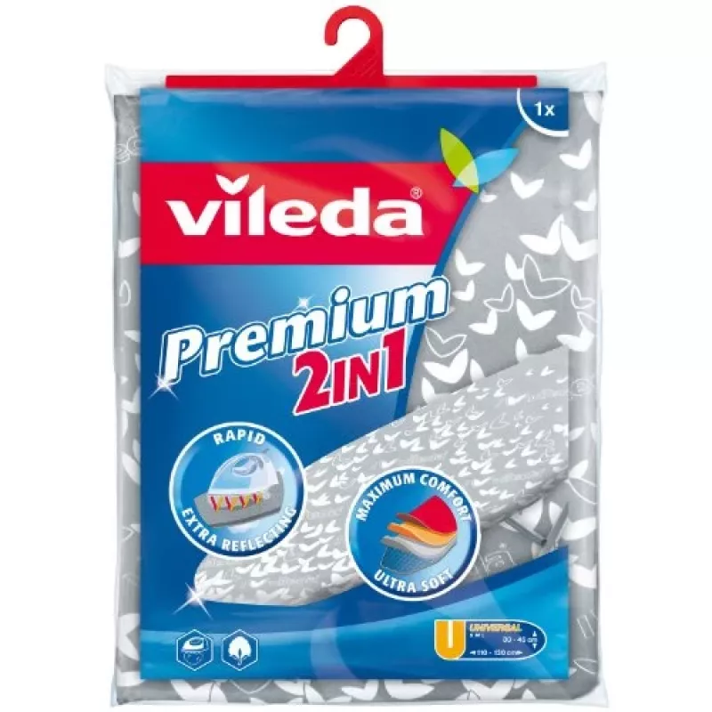 Vileda Premium 2-in-1 -silityslauta päällinen