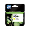 HP 920XL High Yield keltainen alkuperäinen mustepatruuna, keltainen, 1 kpl, 700 sivua