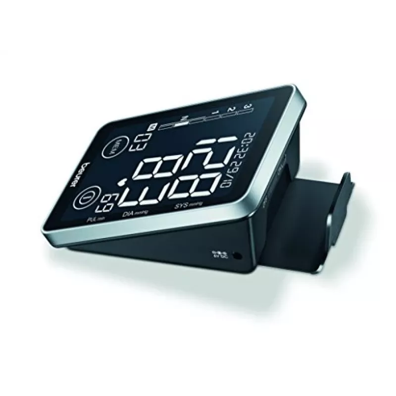 Beurer BM 58 olkavarsiverenpainemittari (65516), rytmihäiriön tunnistus, USB-tietokoneliitäntä, musta