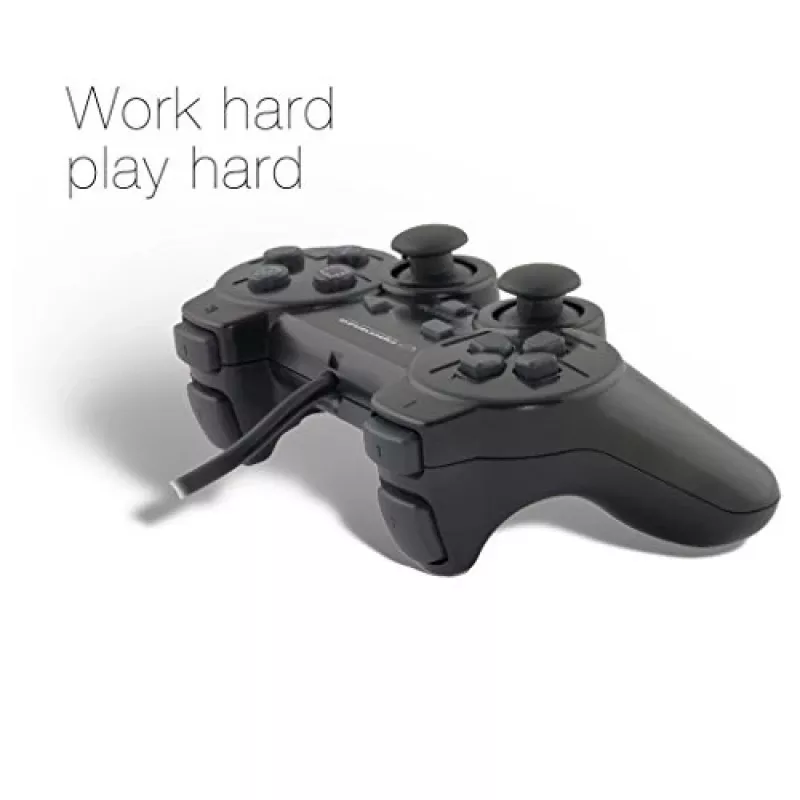 Esperanza EG106 peliohjain joystick PC, PlayStation 2, PlayStation 3 analoginen / digitaalinen USB 2.0 musta