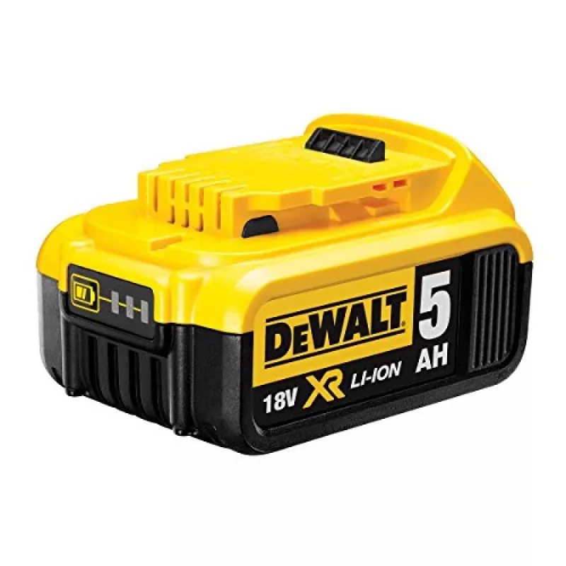 Dewalt 18V XR 5Ah Li-Ion Slide Pack -työkalun akku