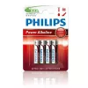 Philips Power Alkaline AAA-paristot, 4 kpl:n pakkaus