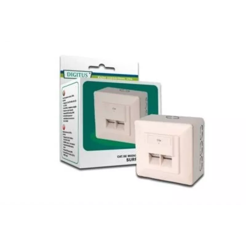 Digitus CAT 5e, luokka D, verkkorasia, suojattu, pinta-asennus