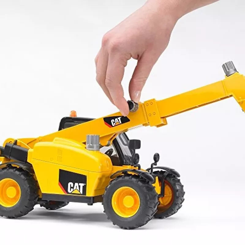 Bruder 02141 Caterpillar teleskooppikuormaaja muovi maatila rakennusajoneuvo lelu