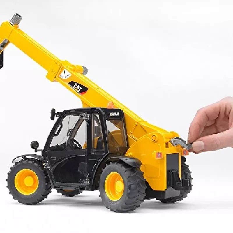 Bruder 02141 Caterpillar teleskooppikuormaaja muovi maatila rakennusajoneuvo lelu