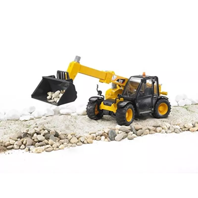 Bruder 02141 Caterpillar teleskooppikuormaaja muovi maatila rakennusajoneuvo lelu