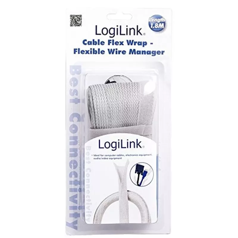 LogiLink KAB0007 kaapeliside harmaa
