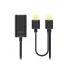 UNITEK Y-278 USB-kaapeli USB 2.0 10 m 2 x USB A USB A musta