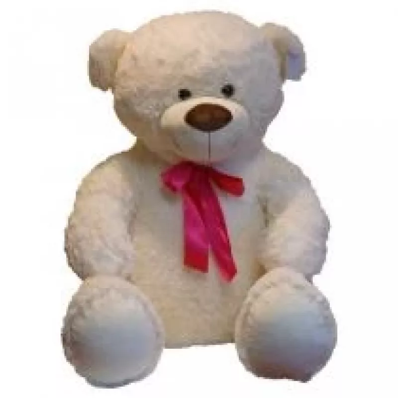 Pehmolelu teddykarhu TULILO Norbert 75 cm, kermanvärinen pehmolelu