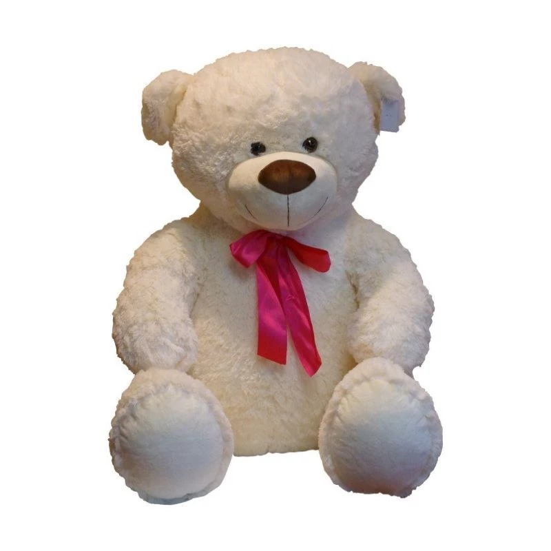 Pehmolelu teddykarhu TULILO Norbert 75 cm, kermanvärinen pehmolelu