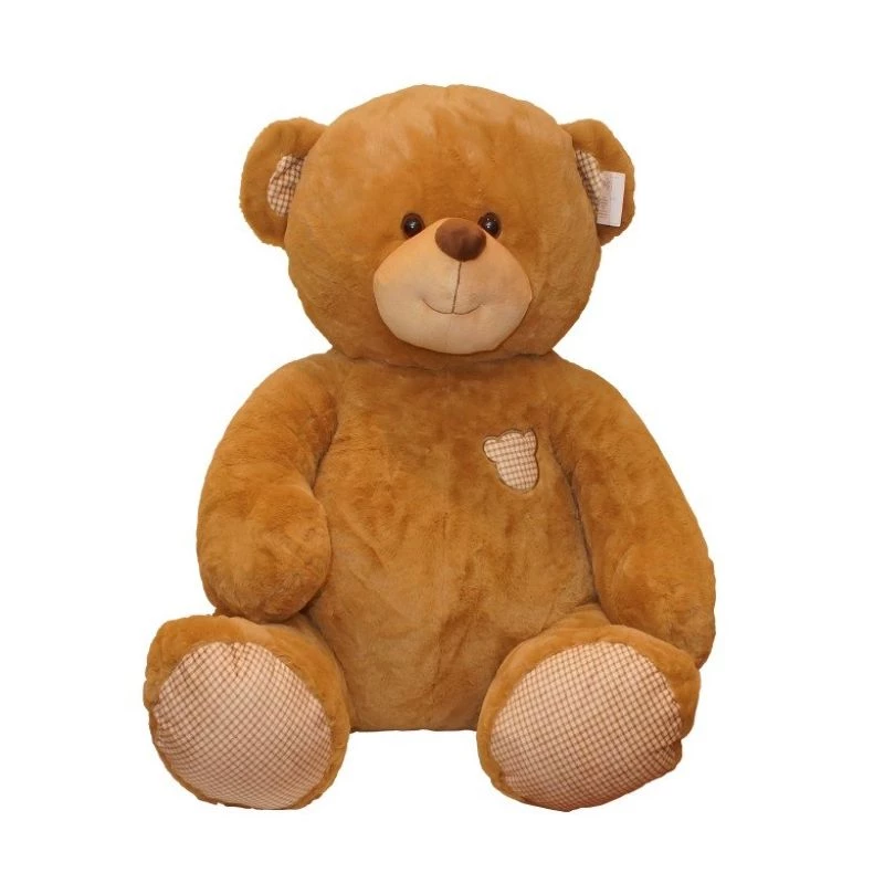 Pehmokarhu TULILO Oktawian 75 cm ruskea, pehmolelu, 75 cm korkeus
