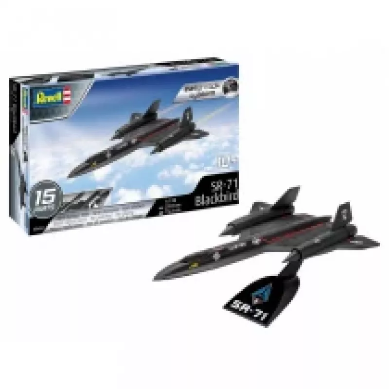 Revell 1/110 mittakaava Lockheed SR-71 Blackbird Easy Click rakennussarja
