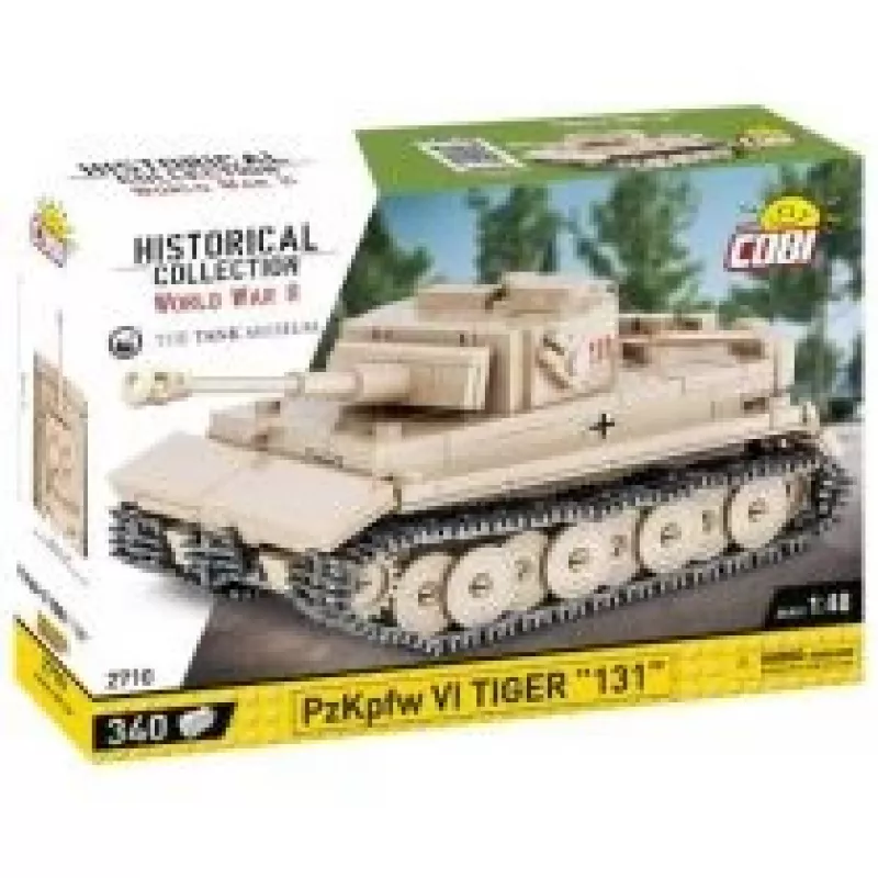 Cobi 1:48 mittakaava PzKpfw VI Tiger 131 rakennussarja
