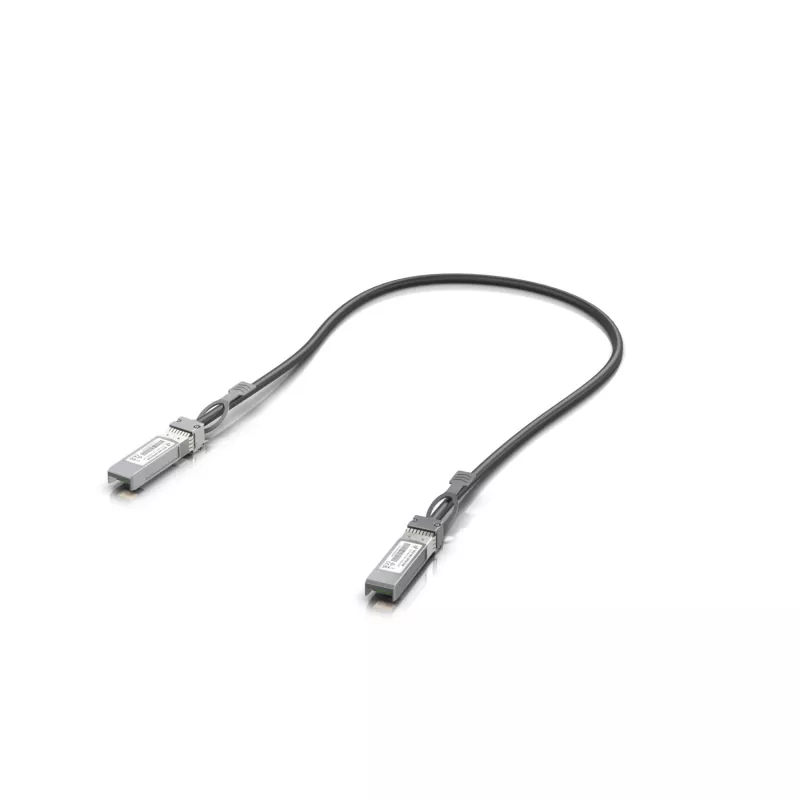 Ubiquiti UACC-DAC-SFP28-0,5M InfiniBand/kuitu-kaapeli musta