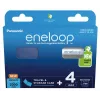 Akut PANASONIC ENELOOP AA 2000 mAh 4 kpl + kotelo (BK-3MCDE/4CP+CASE)