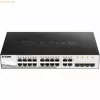 D-Link DGS-1210-16 hallittava L2 Gigabit Ethernet (10/100/1000) musta