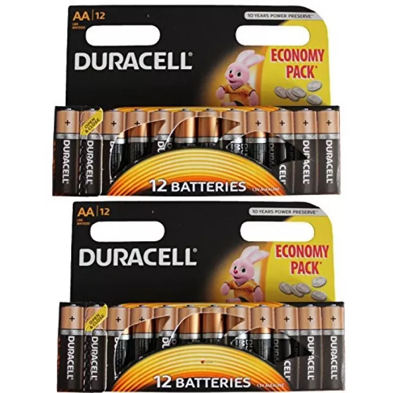 Duracell kotitalousparisto kertakäyttöparisto AA alkaline