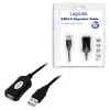 LogiLink USB 2.0 -toistinkaapeli - 5,0 m USB-kaapeli 5 m USB A