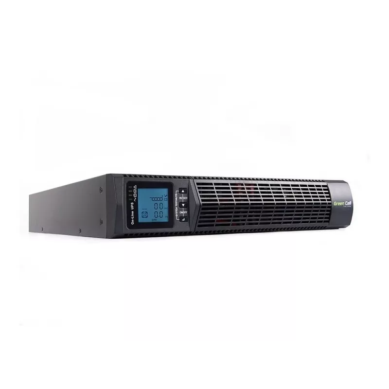 Green Cell UPS14 Rack Online UPS-laite, 2000 VA 1800 W